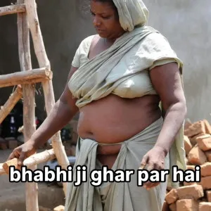 Curvy Desi Bhabhi in Traditional Wear